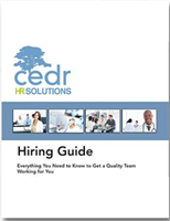 Free Download For Practice Owners: CEDR's Hiring Guide