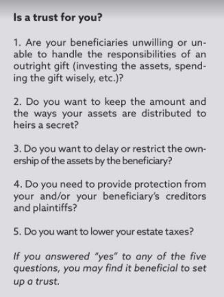 Will’s and Trusts
