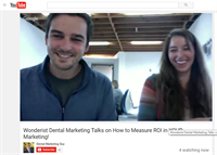 TALKING ABOUT MARKETING ROI ON THE DENTAL MARKETING GUY SHOW!