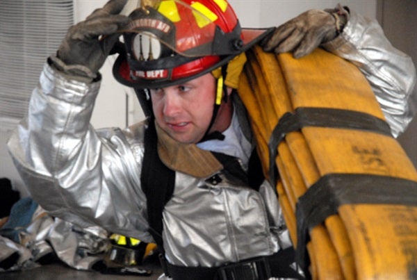 The Fireman, His Popcorn and a Close Call   