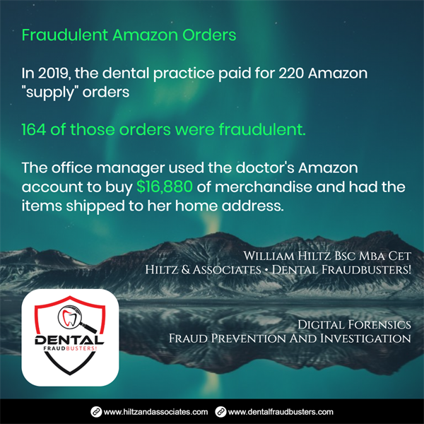 Fraudulent Amazon Orders