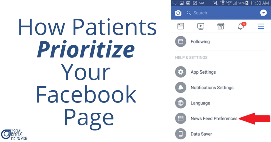 How Can Dentists on Facebook Get Every Post Seen By Patients?