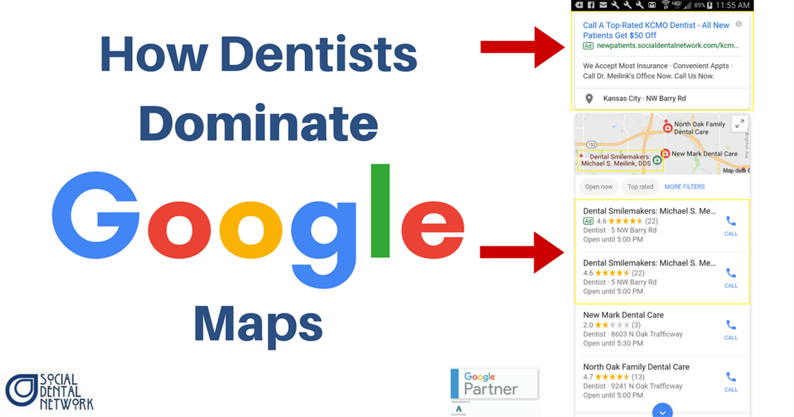 5 Steps for Dentists to Dominate Google Maps